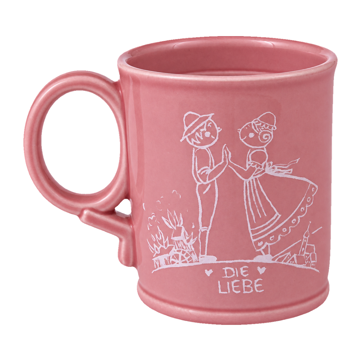 Rosa Krabat-Tasse – Die Liebe